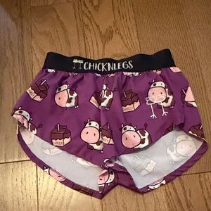 ChicknLegs Women's Purple Athletic Shorts